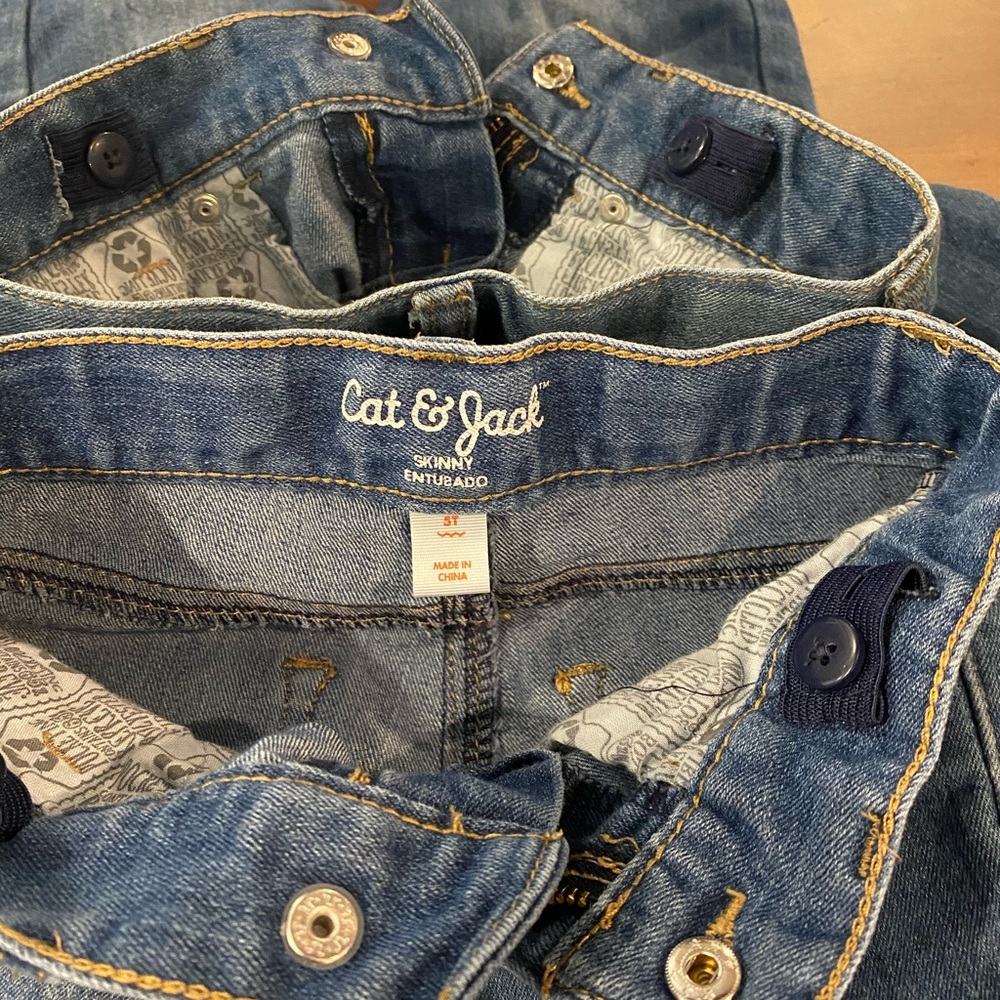 Girls Cat & Jack Jeans, size 5T